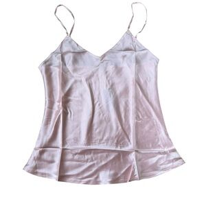 MYK NWT Women's Pink 100% Silk Camisole Top